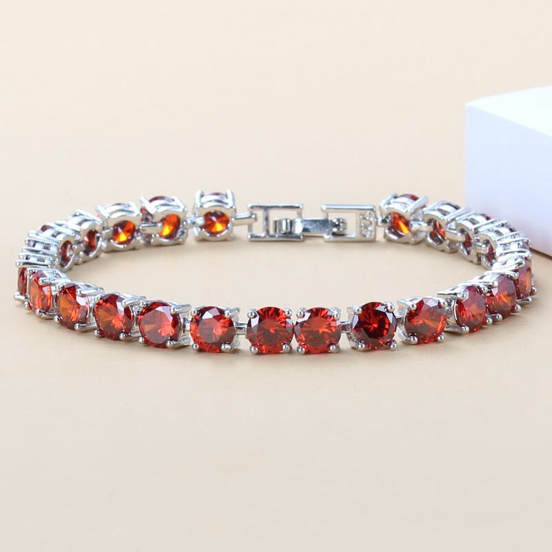 Bracelet avec zircons