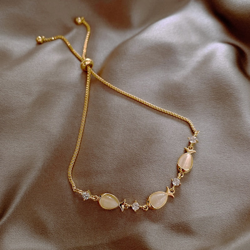 Bracelet avec zircons