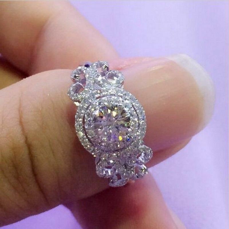 Bague en zircon cubique