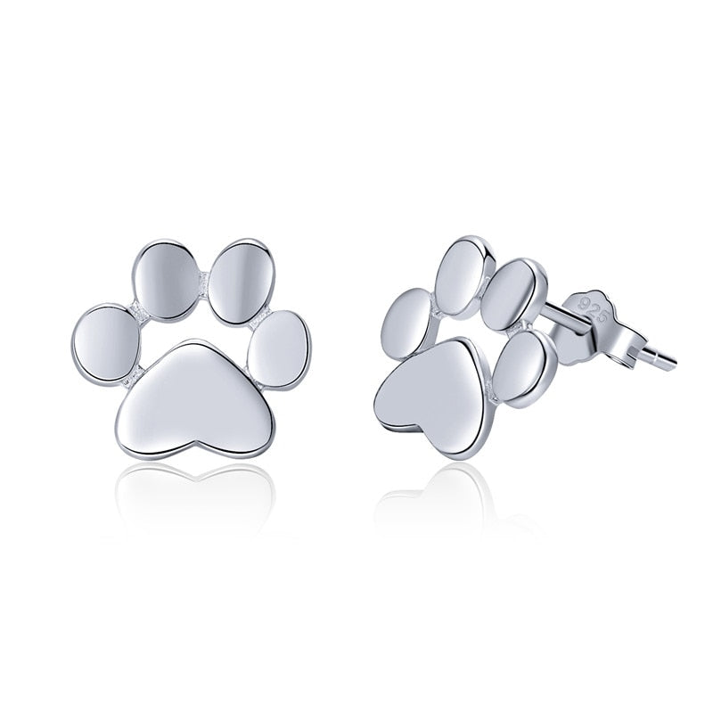 Boucles d'oreilles en forme de patte