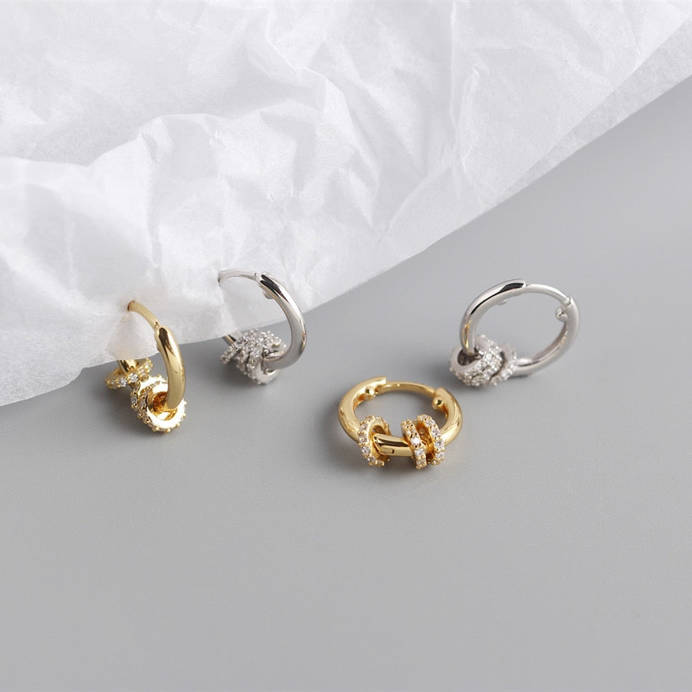 Boucles d'oreilles avec pendentifs