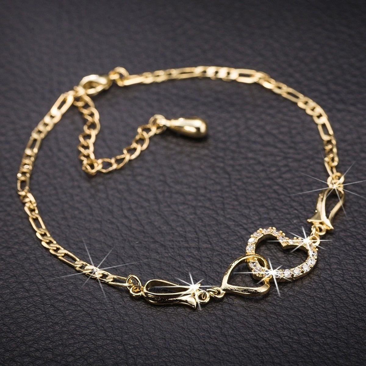 Bracelet avec un motif de cœur