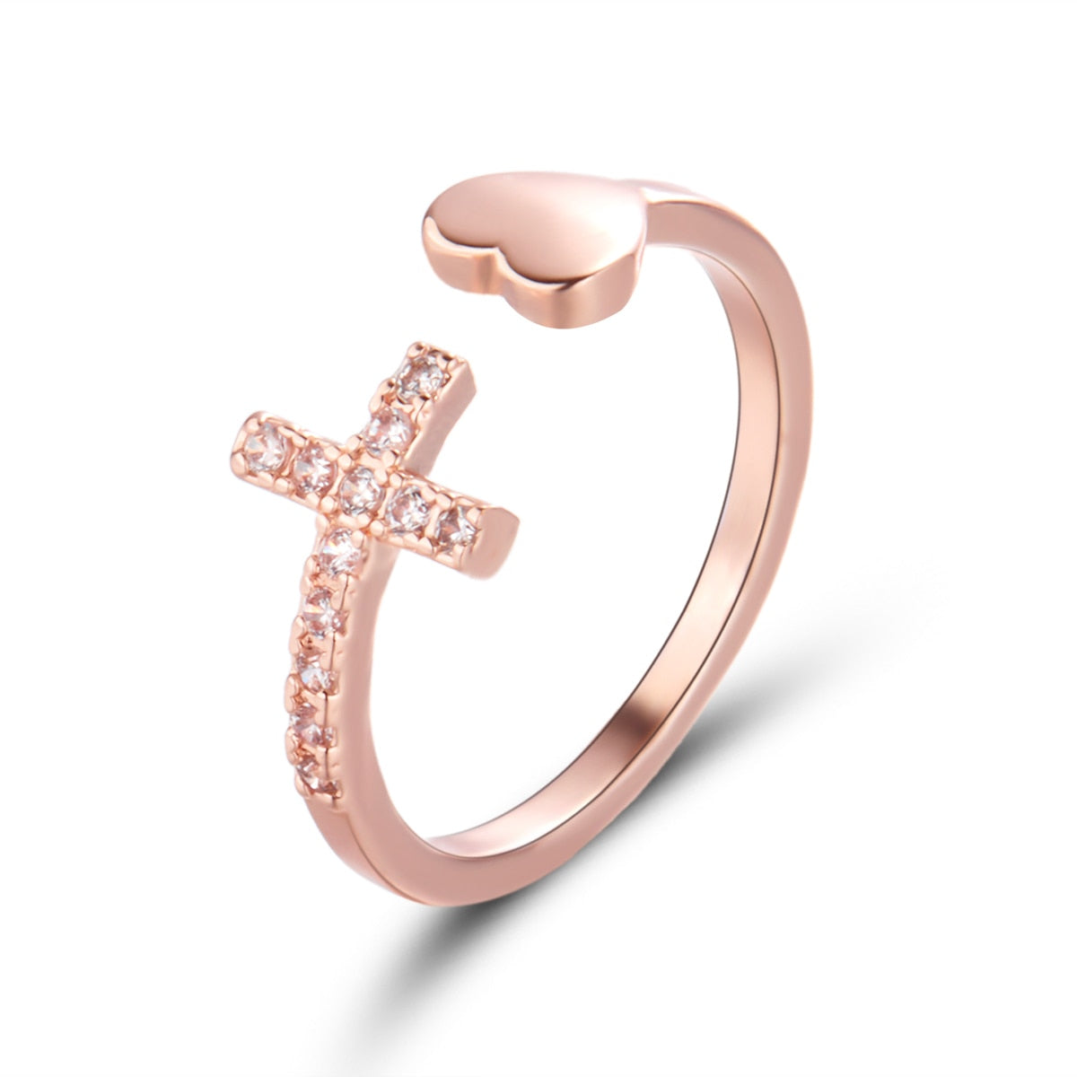 Bague avec une croix