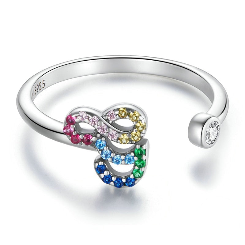 Bague avec initiale
