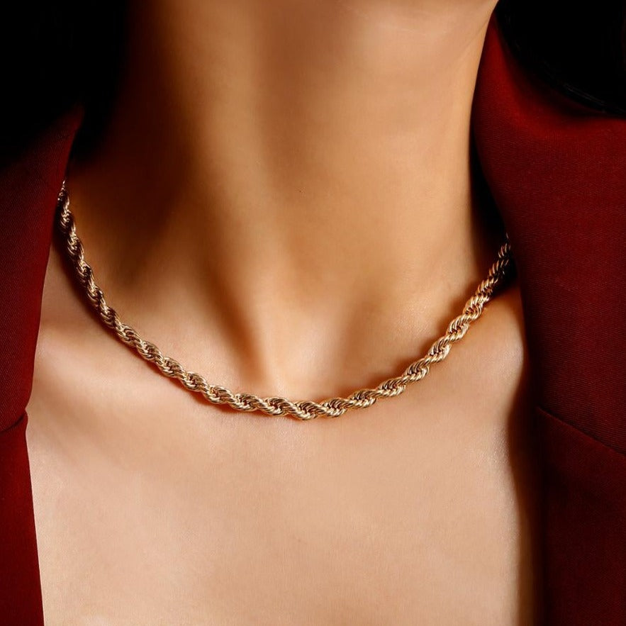 Collier tressé