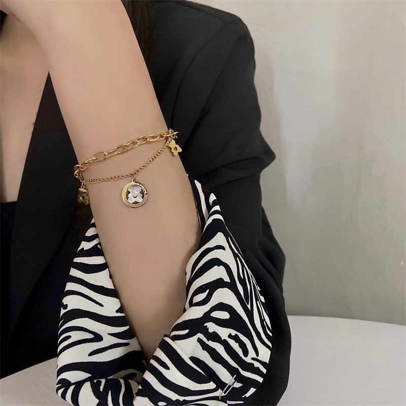 Bracelet avec motif d'ourson