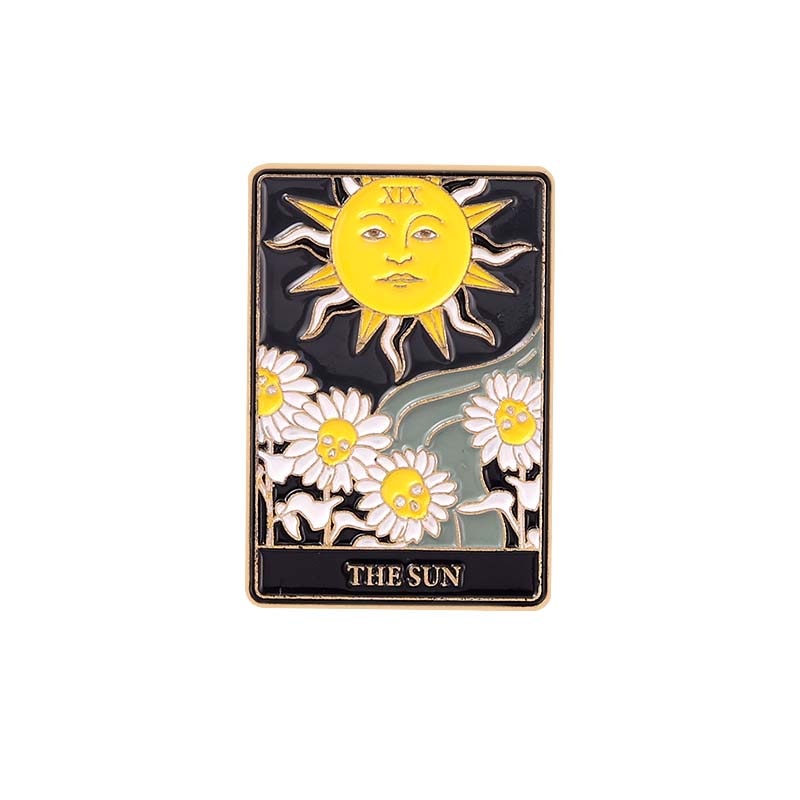 Broches de cartes de tarot