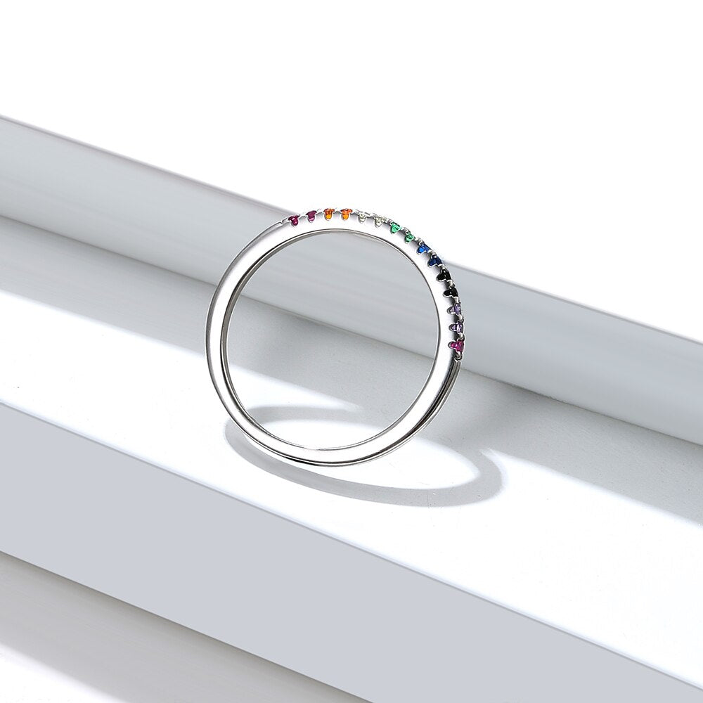 Bague en zircon cubique