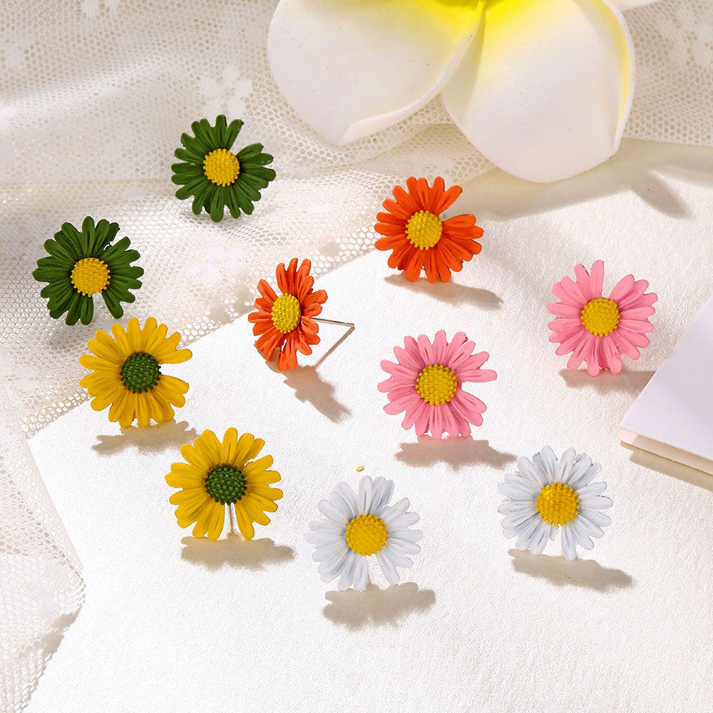Boucles d'oreilles - fleurs