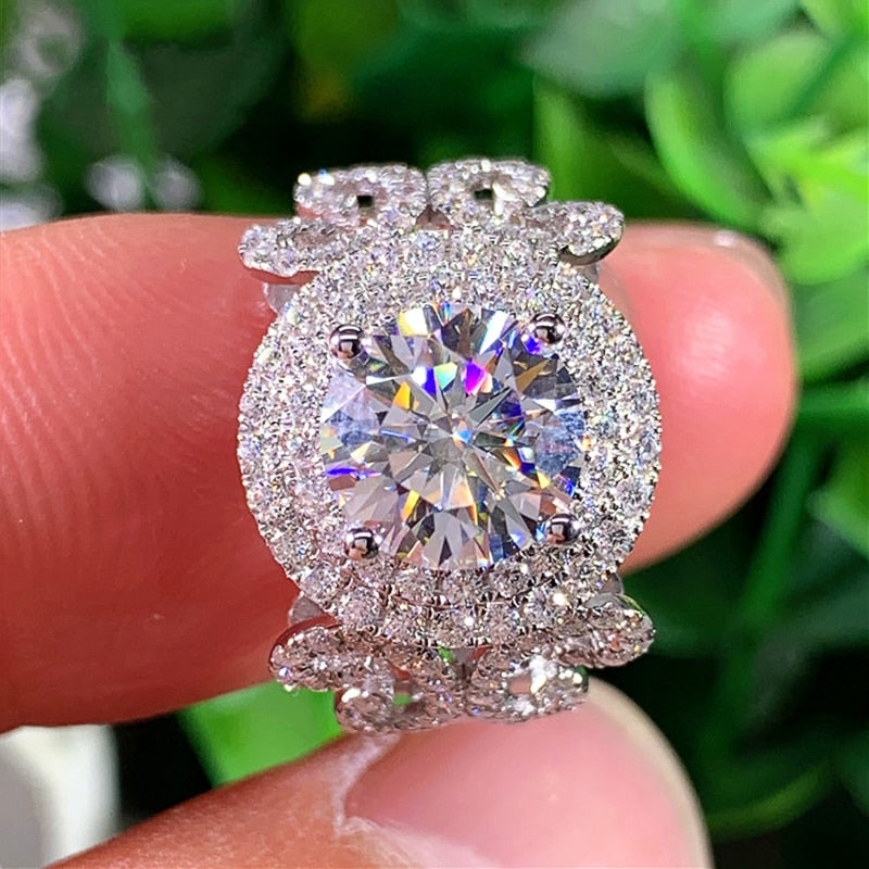 Bague en zircon cubique