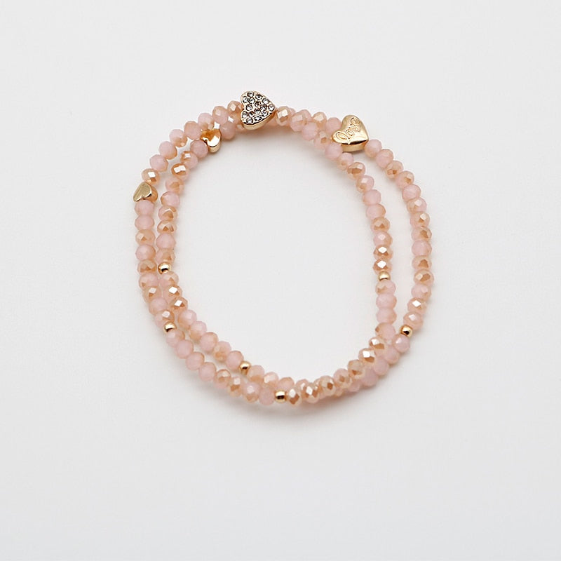 Ensemble de bracelets en perles
