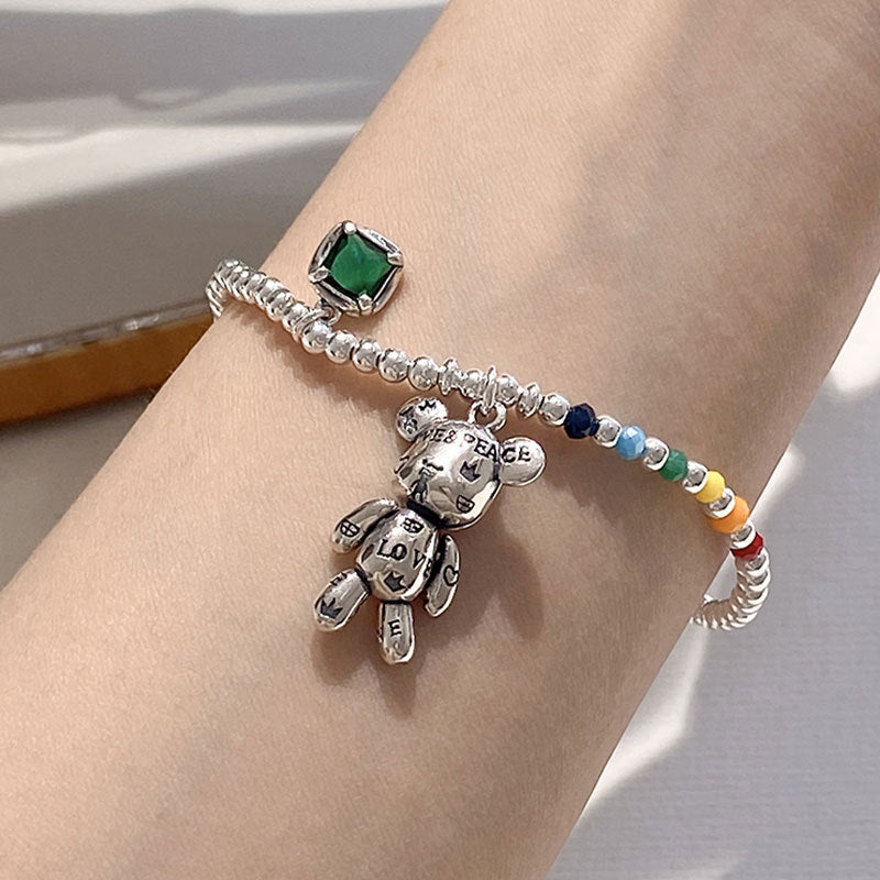 Bracelet avec motif d'ourson