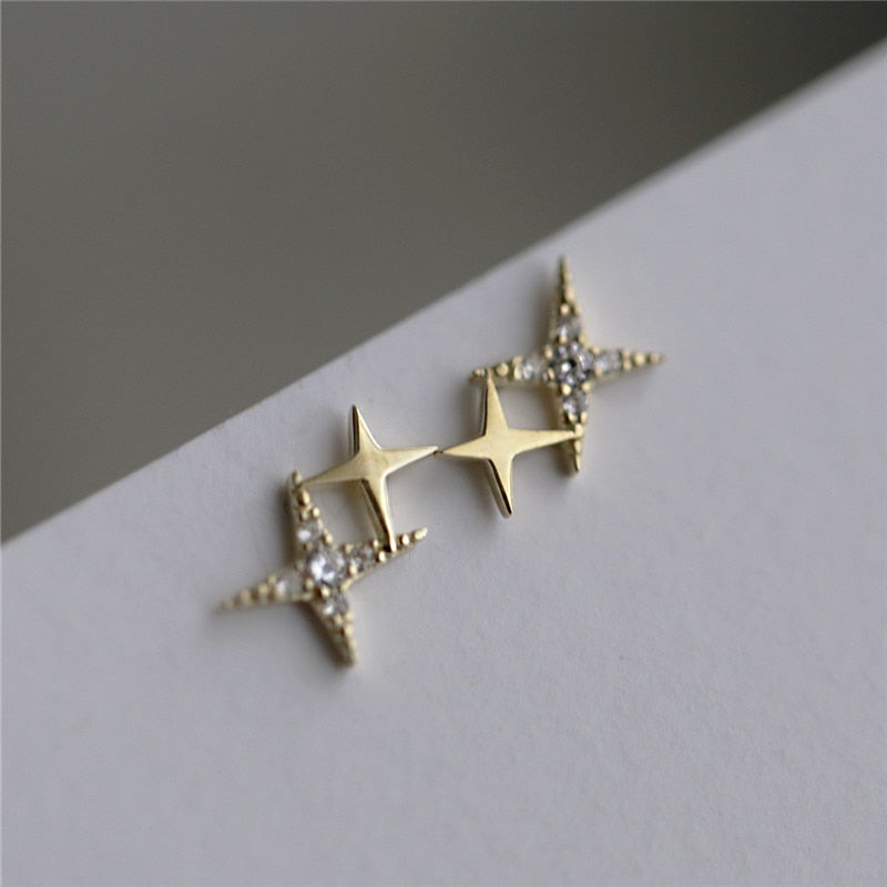 Boucles d'oreilles - étoiles