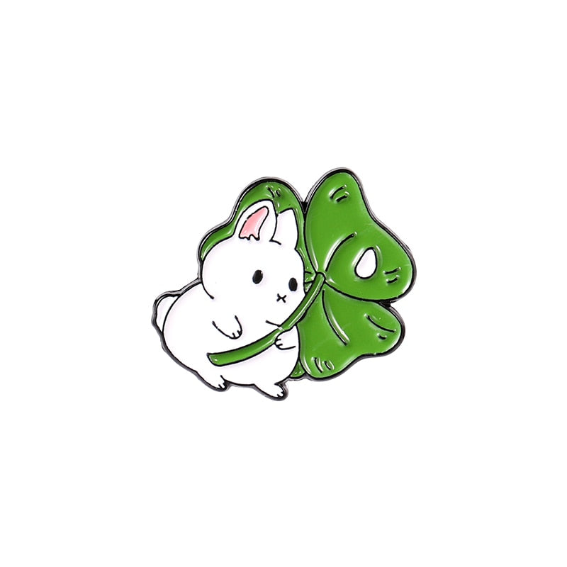 Broches de lapin
