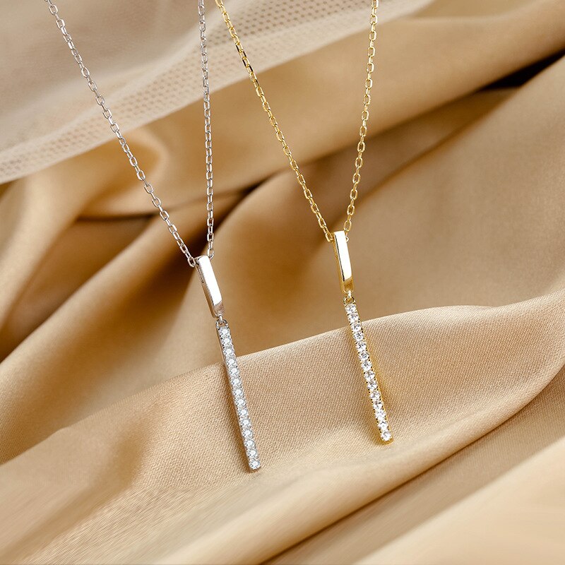 Collier avec zircons