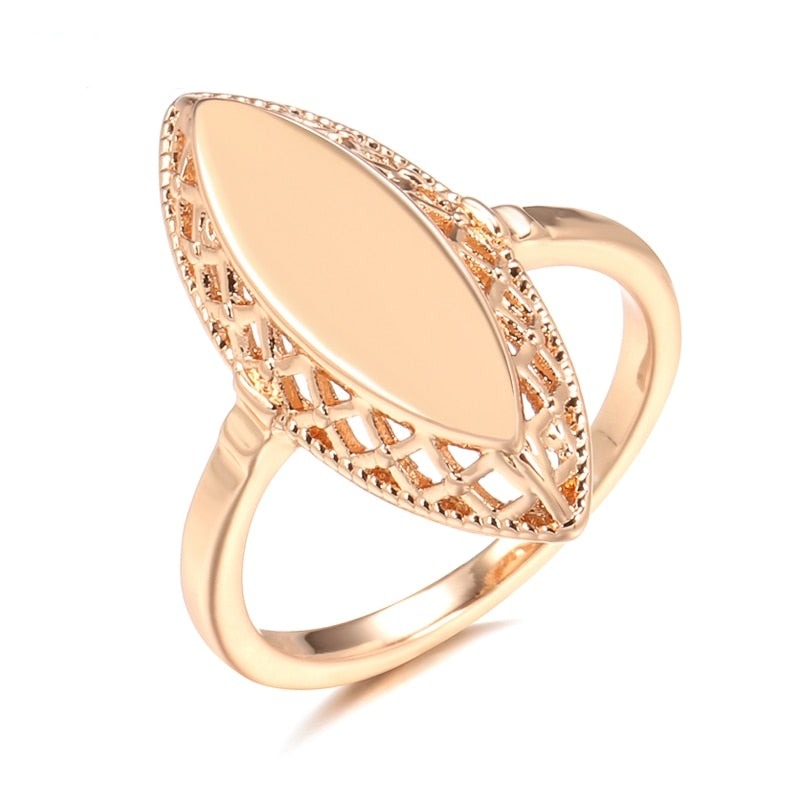 Bague ovale