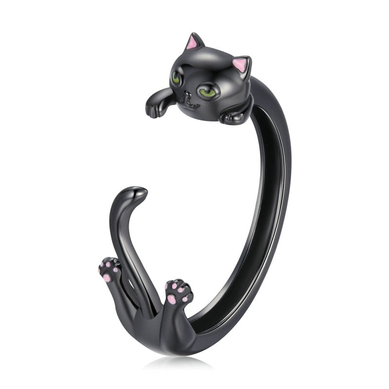 Bague ouverte - Chat