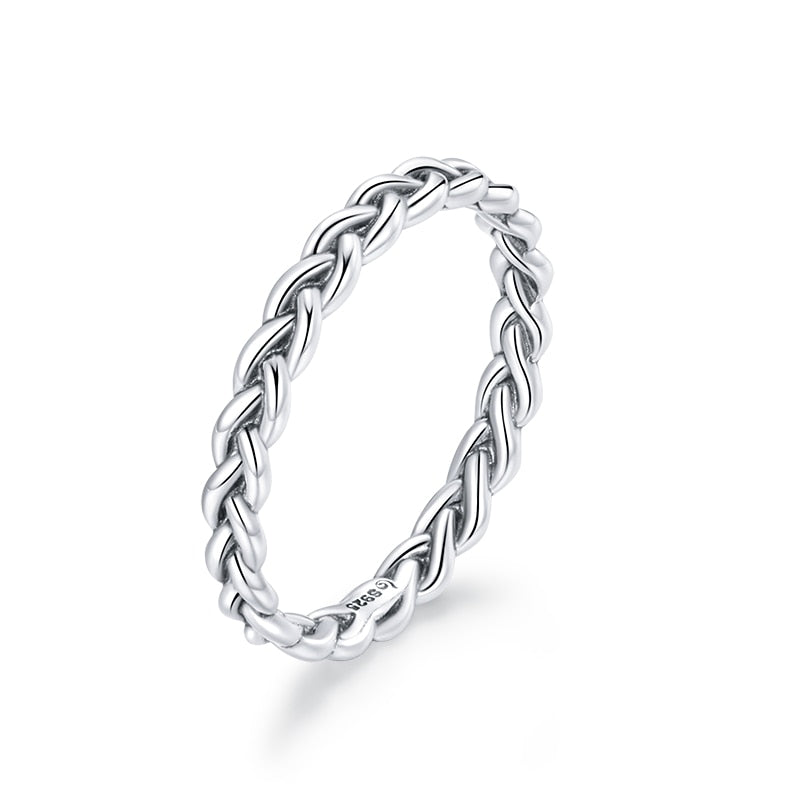 Bague argent minimaliste