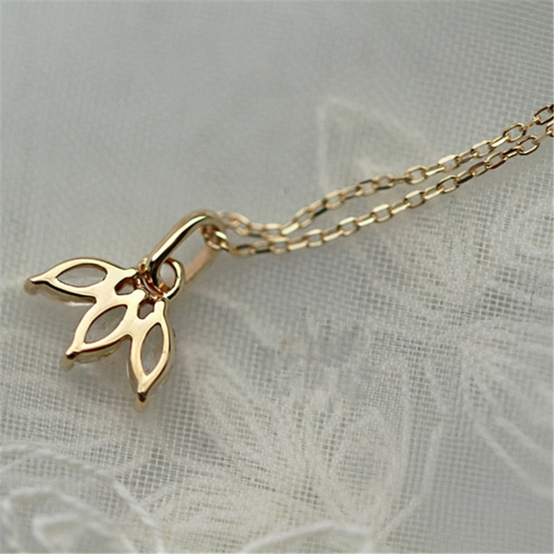 Collier minimaliste avec un pendentif