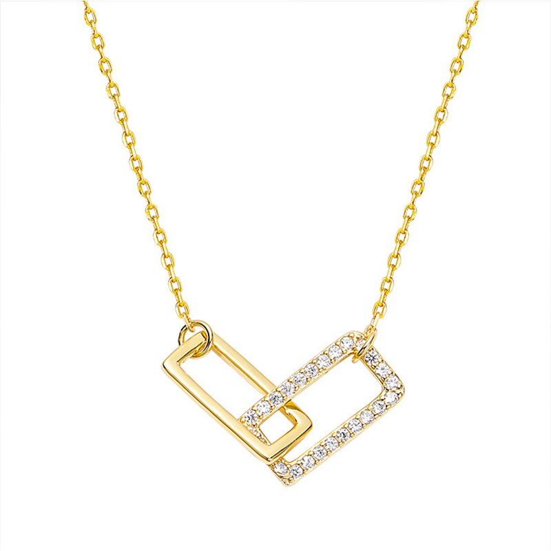 Collier avec zircons