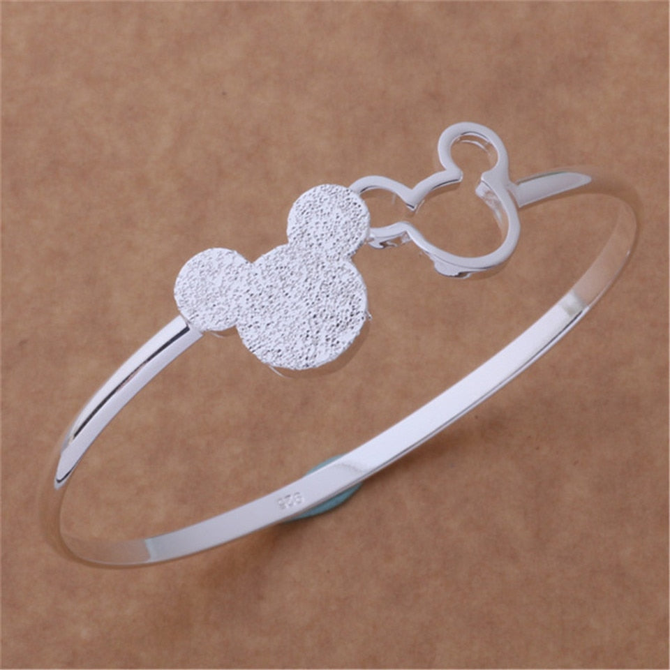 Bracelet ouvert Mickey Mouse