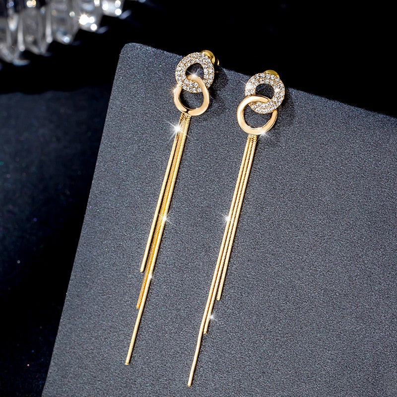 Boucles d'oreilles pendantes