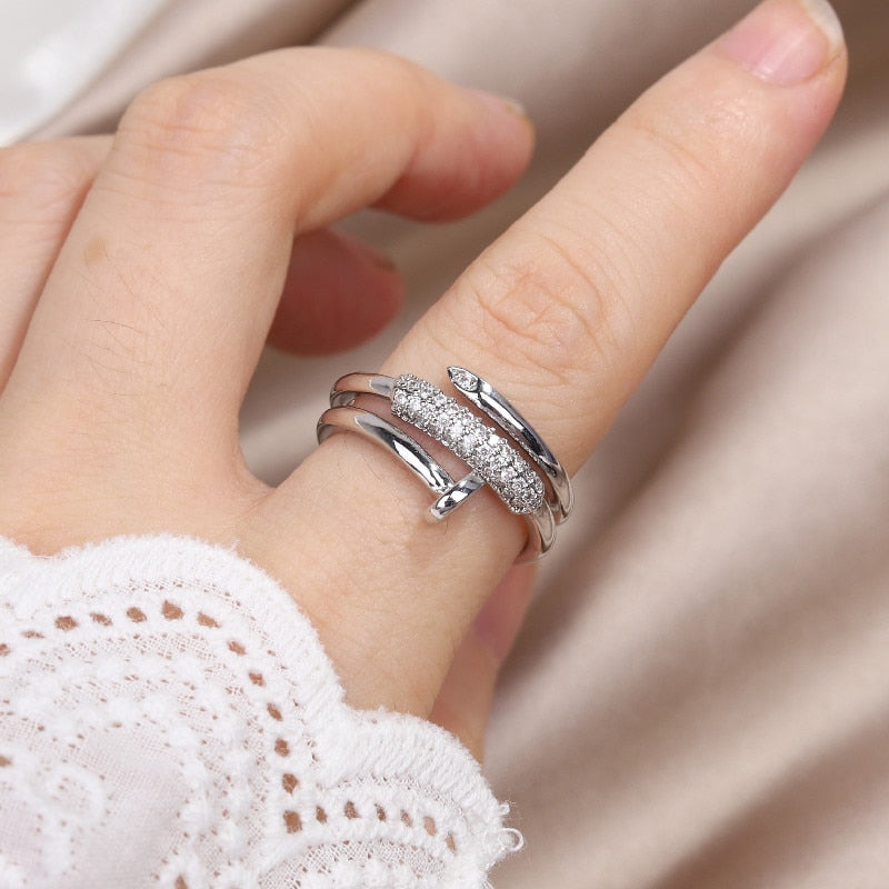 Bague ouverte