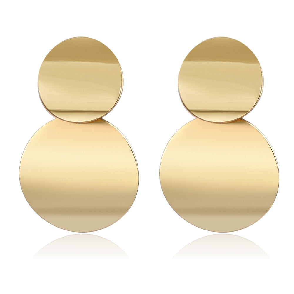 Boucles d'oreilles géométriques