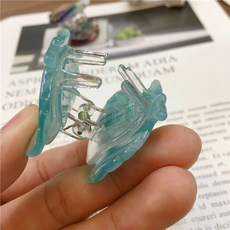 Barrette pour cheveux en forme de coquillage