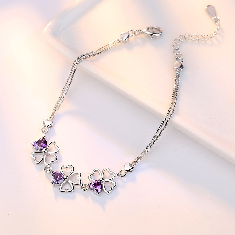 Bracelet - Trèfle à quatre feuilles