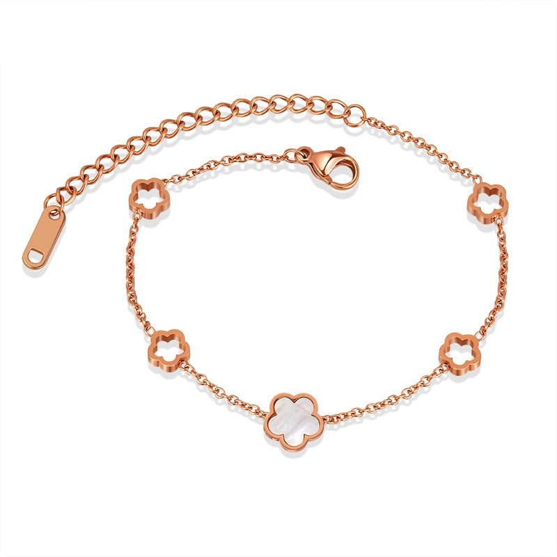 Bracelet avec motif de fleur