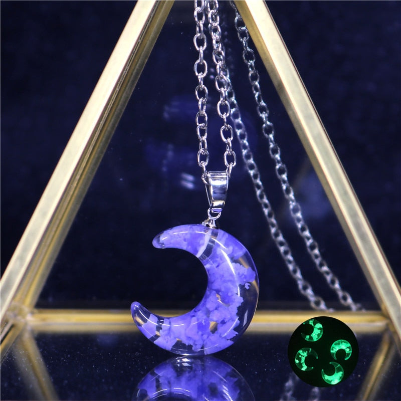 Collier de lune lumineuse