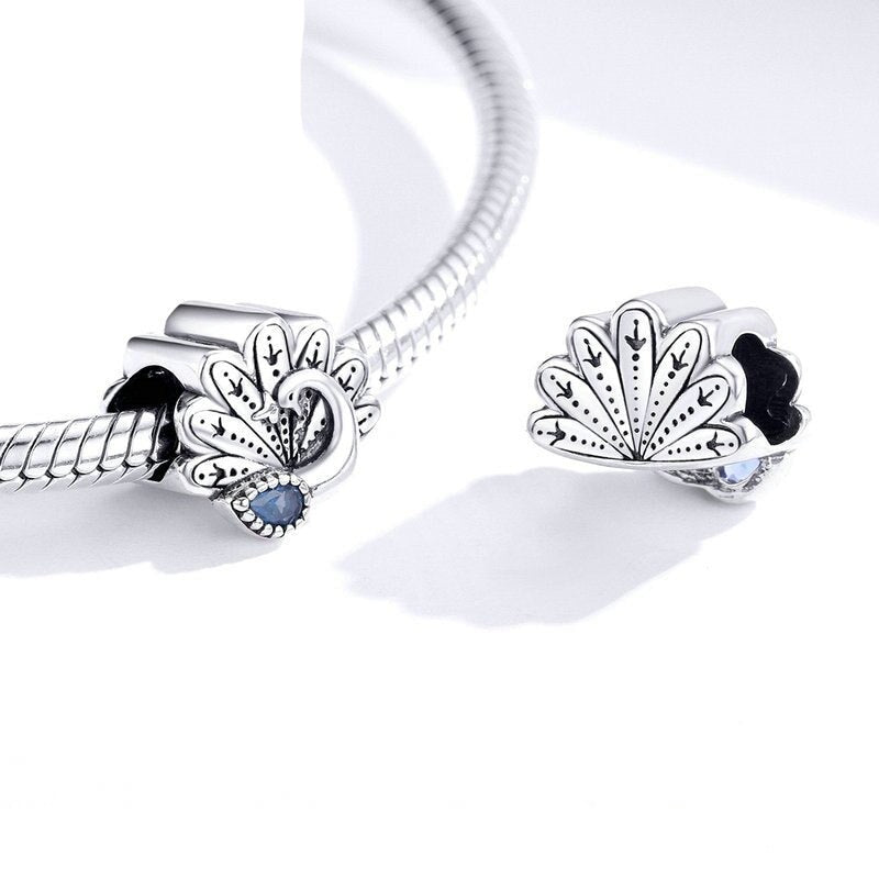 Pendentif modulaire - paon