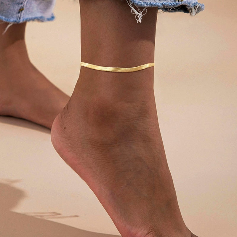 Bracelet de cheville classique.