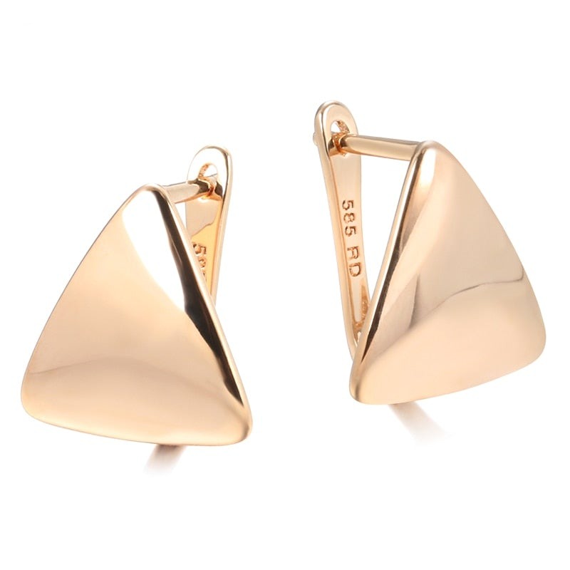Boucles d'oreilles de forme géométrique