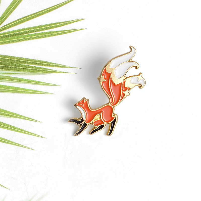 Broche renard