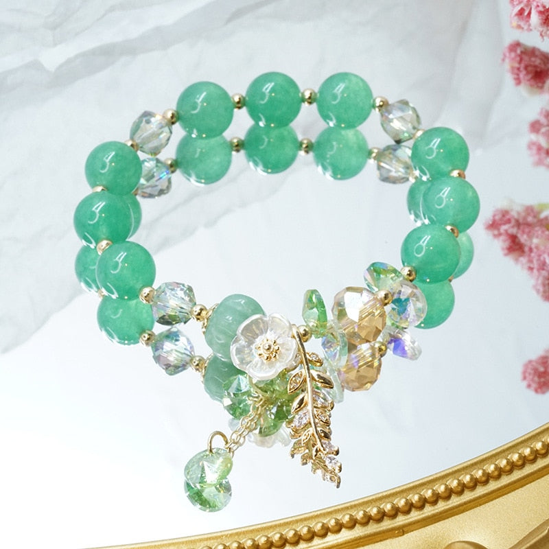 Bracelet sur un élastique