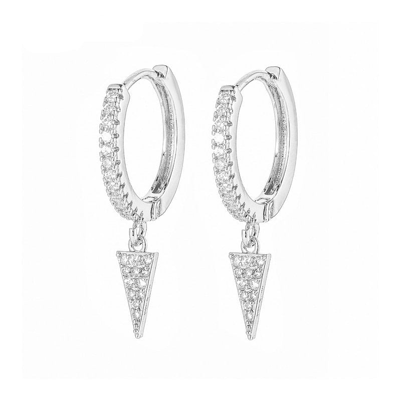 Boucles d'oreilles - triangles