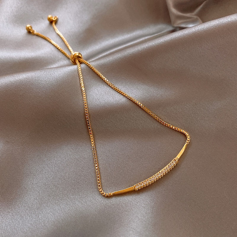 Bracelet avec zircons