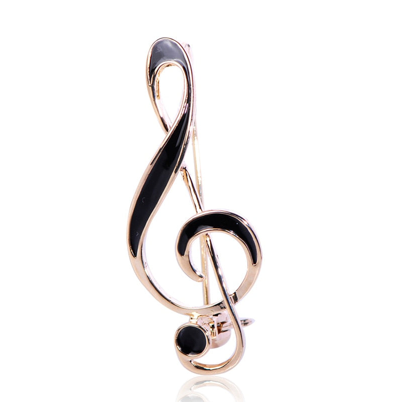 Broche de clé de fa