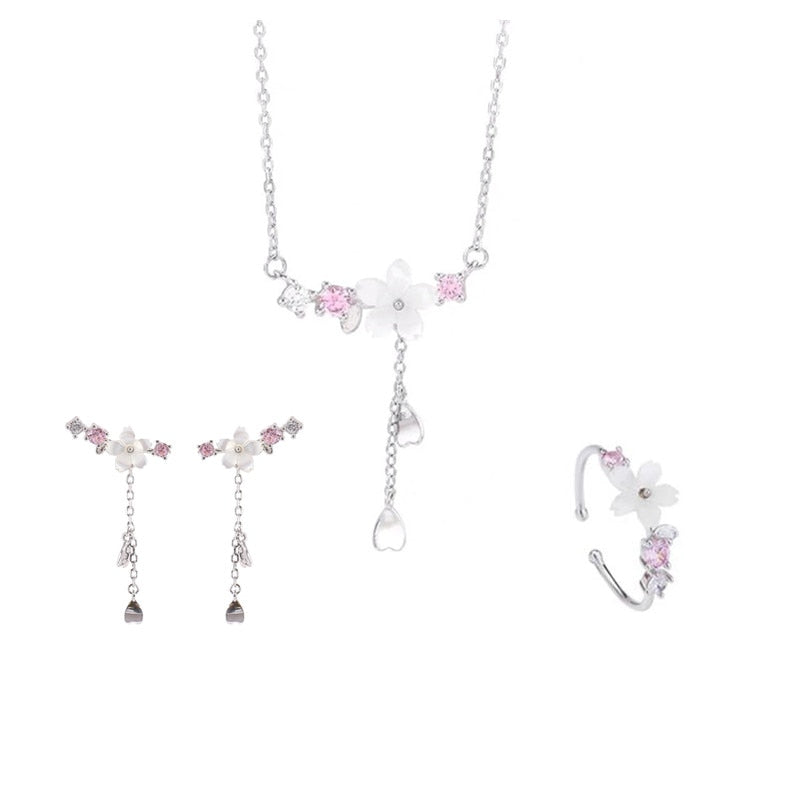 Ensemble de bijoux en argent