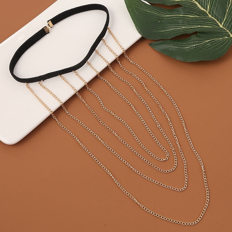 Chaînes de cheville minimalistes
