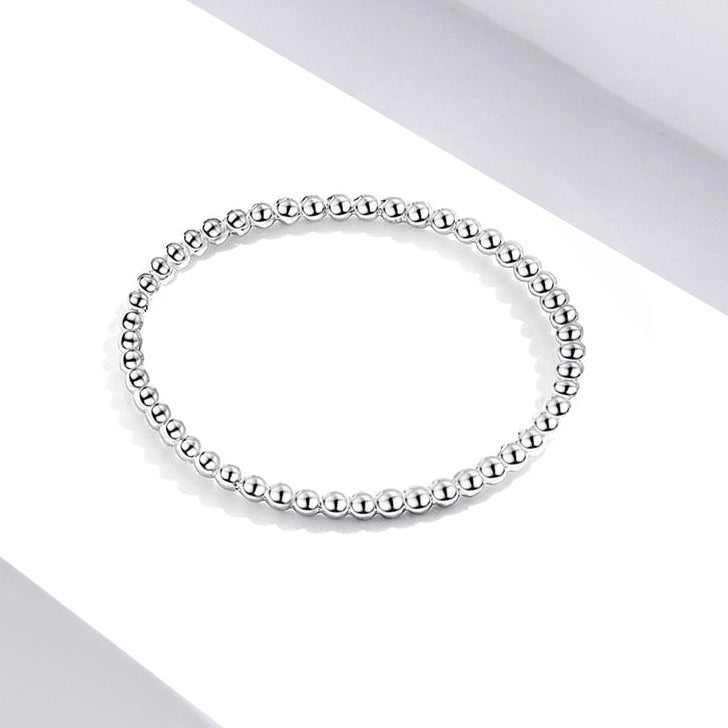 Bague argent minimaliste