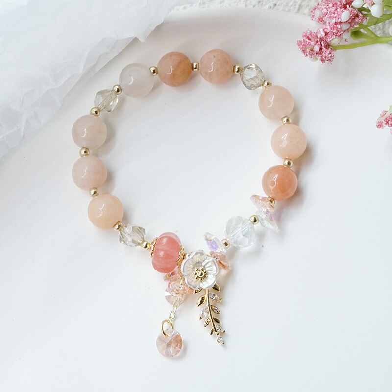 Bracelet sur un élastique