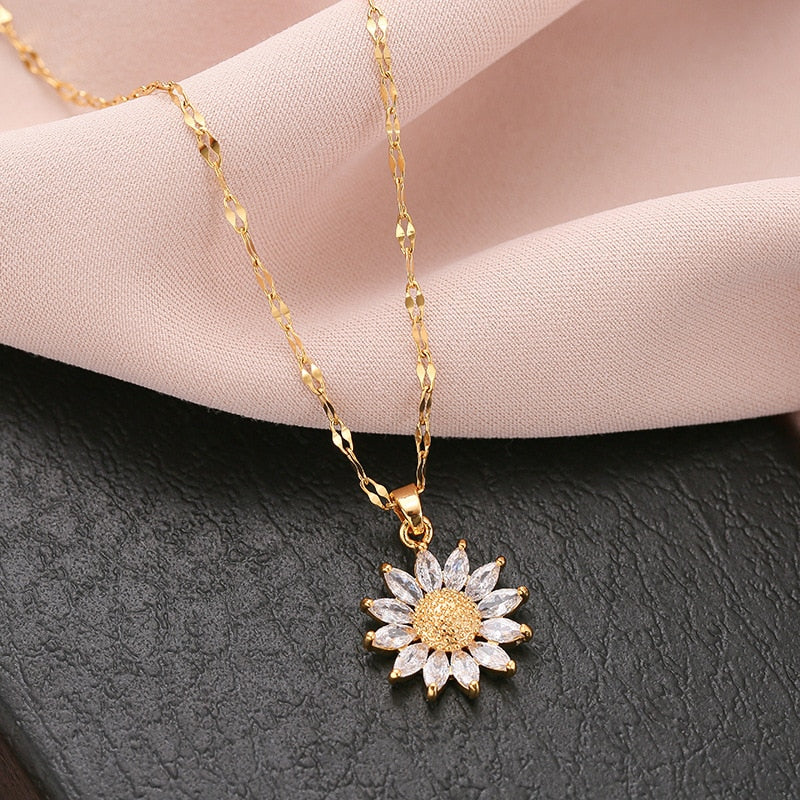 Collier - tournesol