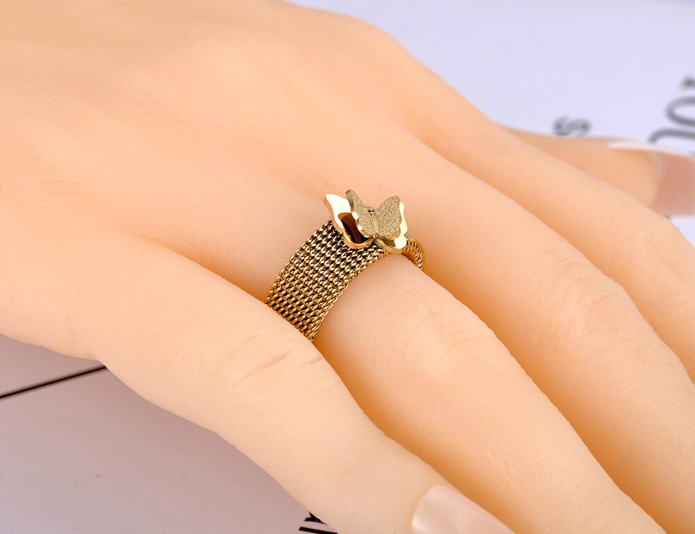 Bague papillon