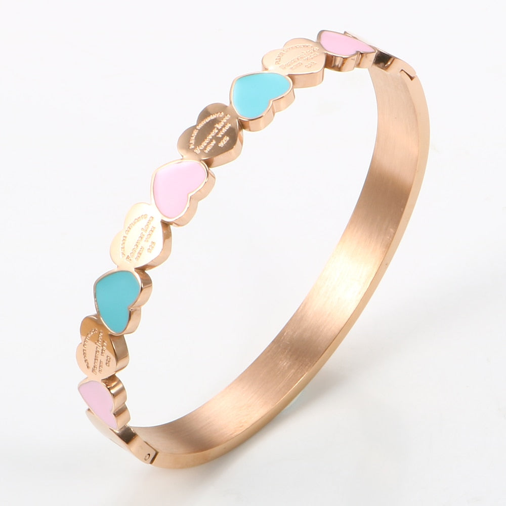 Bracelet avec motif de coeur