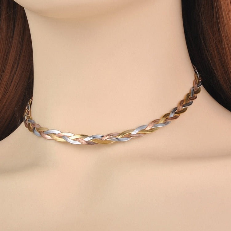 Collier tricolore