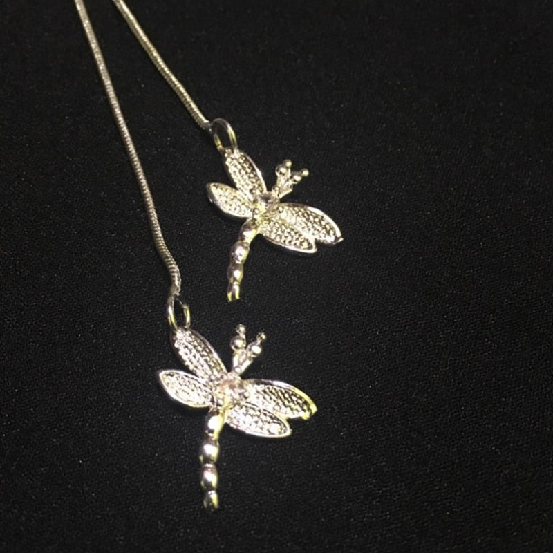 Collier libellule