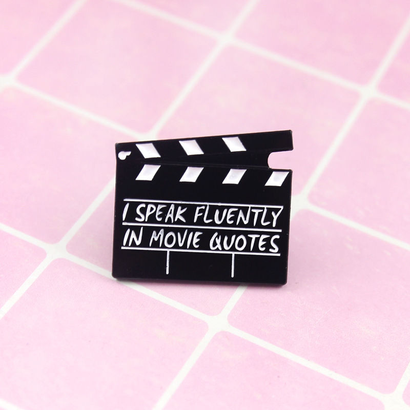 Pin ardoise de film